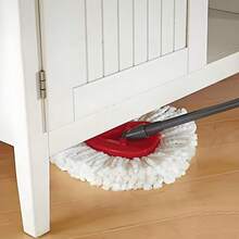 3 PCS Triangle Cleaning Mop Head Replacement For O-Cedar EasyWring Microfibers Mop Refill - trắng - Xem 2