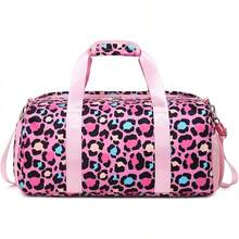 Bolsa Deporte Niña Unicornio Bolsa Deportiva Niña Bolsa Gimnasio Gym Bags Maleta Unicornio Niña Bolsa Danza Niña - rosa (leopardo rosa) - Ver 10