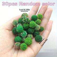 30 pezzi di alberi e cespugli misti, modelli di vegetazione in miniatura, gruppi di arbusti per modellismo ferroviario, accessori per ferrovia, mini alberi per artigianato e diorami