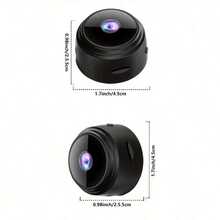 Mini Wireless Security Camera, 480P, Indoor Camera, WIFI Function, Magnetic Installation, Motion Detection, Simple Installation, Suitable For Home, Office, Warehouse, Can Be Used As Holiday Gifts, Birthdays, Christmas (White Or Black)