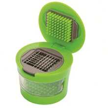 Garlic Chopper Mini,Hand Press Garlic Chopper,Garlic Mincer Tool,Garlic Peeler,Garlic Masher,Ingredient Spice Chopper - [Small Mini Garlic Press] - View 4