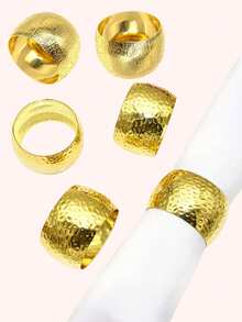 1 قطعة/6 قطع/12 قطعة من حلقات المناديل الإبداعية، حاملات المناديل الزخرفية لعيد الميلاد، الحياة الريفية، الزفاف، المطعم، الفندق، عيد الحب، الولائم، طاولات البوفيه، مستلزمات الحفلات، ديكور طاولة المطبخ المنزلي