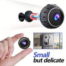 1pc Mini Wireless Camera, Night Vision WIFI Baby Monitor, Smart Home Indoor And Outdoor Mini Wireless Camera, Home Security Mini Surveillance Camera, HD IP Wireless Camera, Night Vision Camera. Suitable For Home Security. Outdoor Records