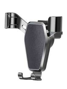 1个多功能车载手机支架，出风口安装支架，导航支架，重力车载手机支架，通用车载手机支架 - 黑色 - 查看 7