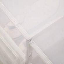 6/12个透明可堆叠鞋盒，防尘设计，适用于运动鞋、皮鞋、高跟鞋、帆布鞋、拖鞋，可用作门后、床下等处的鞋架。 - 彩色 - 查看 8