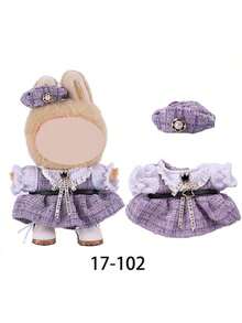 Clothes For Labubu,  Fried Shrimp Xiaochun Ye Starbuck 17cm Doll Outfit Set, Suitable For 1st And 2nd And 3rd Generation , Spring/Summer Collection, Birthday/Easter/Christmas Gift, Holiday Present (Only Clothes) - Multicolor - View 21