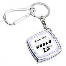 1pc Mini 2M Retractable Tape Measure Keychain, Portable Gift