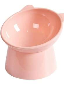 Tilted Feeding Bowl With Neck Protection, Comfortable Eating For Cats Or Dogs, Large Capacity, Novel Colors