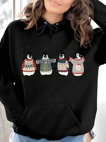 Penguin Christmas , Christmas Penguin Shirt, Penguin Lover Gift For Her, Holiday , Christmas Shirt For Women Christmas Gift