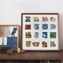 50 张中世纪恐怖抽象贴纸乙烯基贴纸 - 非常适合笔记本电脑、水瓶、滑板等 - 理想的万圣节或奖励礼物 - 彩色 - 查看 7