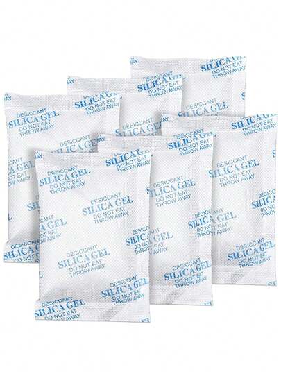 20pcs Silica Gel Desiccant Packs, Moisture Absorber For Storage, Food Drying Agent, Suitable For Wardrobe, Cabinet, Shoe Cabinet, Camera Bag, Everyday Home Desiccant,Spring Summer Picks,Brides Maid Gifts,Room,Bedroom Decor,Beach,Travel,For Men,For Women,Vacation,Cute Stuff