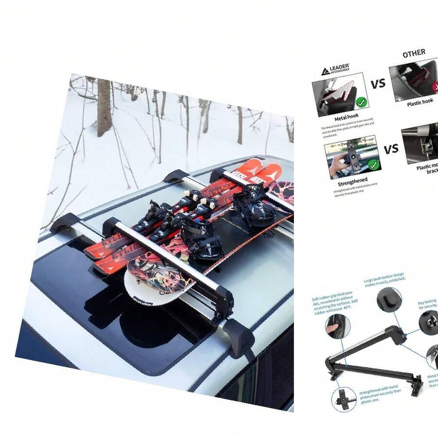 Snowmobile Dolly Set KF2011, 1500Lbs Capacity, Heavy - Duty Straps, Alloy Steel & Nylon