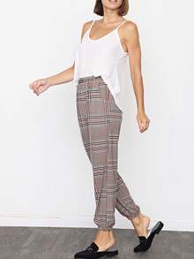 Pantalones de Mujer - Marrón claro - Ver 7