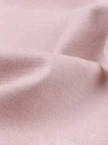 Mujer casual estampado floral suave ajuste holgado cuello redondo manga corta primavera verano diario camiseta - Rosa - Ver 5