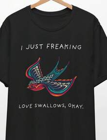 Embrace The Beauty Of Simplicity With A Piece That's Minimal But Never Mundane . It's Affordably Priced Without Compromising On Quality, Making It Easy To Stock Up Or Experiment With Different Styles. Whether You're A Student, Professional, Or Fashion Enthusiast, This Black Short Sleeve Tee Delivers Style, Comfort, And Value In One Essential Piece. Black Long Sleeve With Popular Colors, Animal Patterns, Geometric Patterns, Tie Dye Patterns, Floral Patterns, Millennial Spicy Girl Style, Y2K Style, Basic Patterns, Floral Patterns, Loose,Fall Outfit For Women, Christmas Outfit Women,Tops,Fall Clothes For Women,Vestidos Elegantes De Mujer,Winter Clothes For Women,Niche Vitality, Plus A Comfortable Fit - màu đen - Xem 1