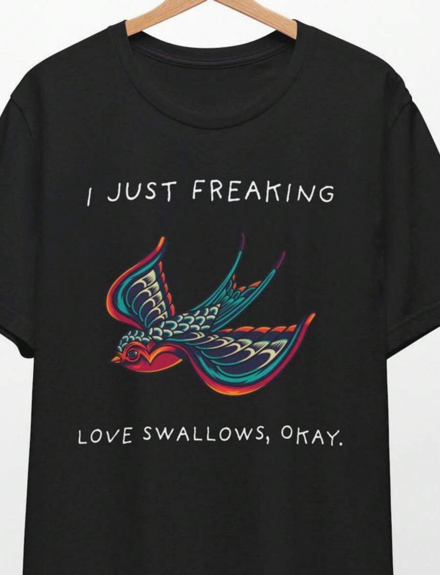 Embrace The Beauty Of Simplicity With A Piece That's Minimal But Never Mundane . It's Affordably Priced Without Compromising On Quality, Making It Easy To Stock Up Or Experiment With Different Styles. Whether You're A Student, Professional, Or Fashion Enthusiast, This Black Short Sleeve Tee Delivers Style, Comfort, And Value In One Essential Piece. Black Long Sleeve With Popular Colors, Animal Patterns, Geometric Patterns, Tie Dye Patterns, Floral Patterns, Millennial Spicy Girl Style, Y2K Style, Basic Patterns, Floral Patterns, Loose,Fall Outfit For Women, Christmas Outfit Women,Tops,Fall Clothes For Women,Vestidos Elegantes De Mujer,Winter Clothes For Women,Niche Vitality, Plus A Comfortable Fit - màu đen - Xem 1