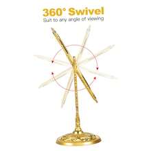 Oval Makeup Mirror With Double-Sided Vintage Vanity Mirror, Featuring A Rotating Vanity Mirror Stand. Ideal For Makeup Application, Girls, Women, Beauty, And Spa Parties. This Adorable Princess-Style Oval Vanity Mirror Is The Perfect Accent For Any Tabletop. The Double-Sided Rotating Table Mirror With Stand Makes An Excellent Decorative Choice For A Girl's Room And A Festive Gift For Friends And Family During Halloween And Christmas.,Makeup,Cheap,Room Decor,Vanity,Travel,Bedroom,Makeup Accessories,Mirror,Vanity Mirror,Cheap,Stocking Stuffers,Makeup,Makeup Tools,Cheap Stuff,Gifts,Gifts For Women,Christmas Gifts - Multicolor - View 8