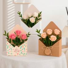 Large Envelope Letter Gift Box. Souvenir With Flowers, Soaps, Cosmetics, Etc. - Nhiều màu - Xem 8