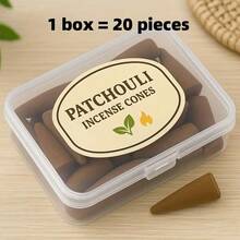 1/2 piezas de conos de incienso de citronela natural premium, elegantemente empaquetados, aromáticos, hechos a mano, adecuados para el dormitorio, purificación del hogar, meditación, eliminación de energía negativa, creación de ambiente, fragancia duradera sin plumas, decoración navideña perfecta