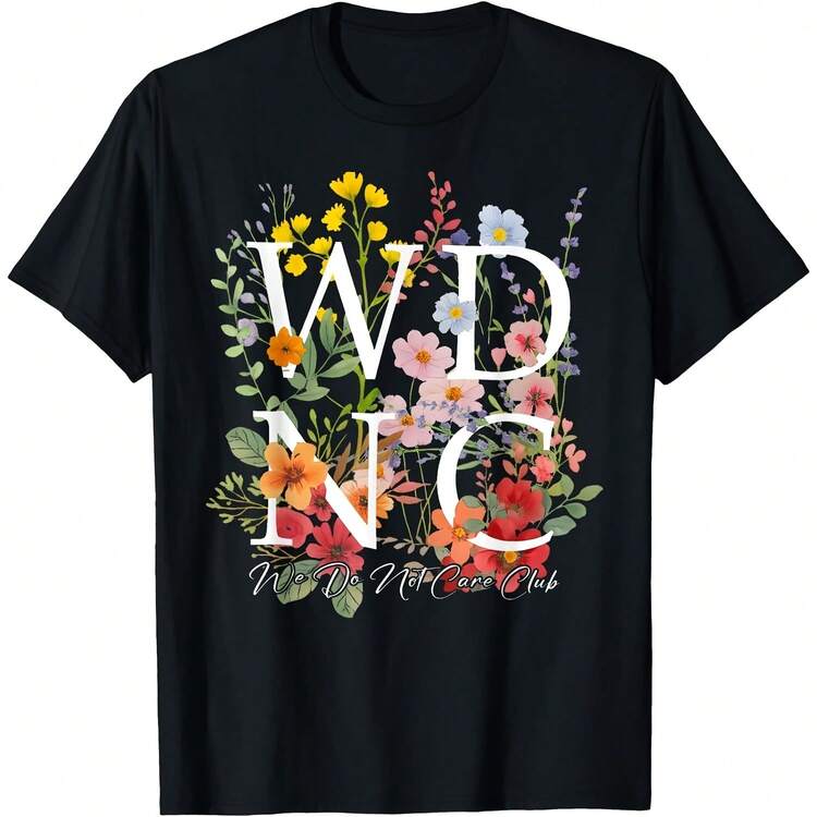 We Do Not Care Club T, WDNC S, Uni - 黑色1 - 查看 1