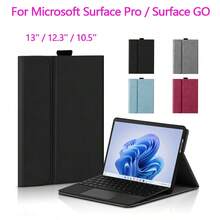 Pour Microsoft Surface Pro 11 10 9 8 7 6 5 4 Tablette 12,3-13 pouces avec étui de support. Pour Surface Go 4 3 2 1 Tablette 10,5 pouces, étui de protection - Noir - Voir 1
