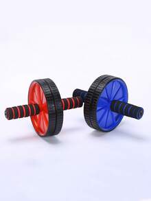 1pc Abdominal Wheel Roller, Home Fitness Equipment, Abdominal Muscle Trainer, Suitable For Beginners, Men & Women, Slimming Waist - Multicolor - View 6