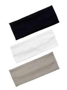 1/4pcs Fabric Headbands, Multi-Color, Fashionable & Versatile Daily Wear For Women,Gym Hair Band Turban Headband Sweatband, School Stuff, College Fall Winter Hair Accessories For Women For Vacation Outfits Woman Elegant Scarf Women Bandanas Soft Headwrap - Multicolor - View 13