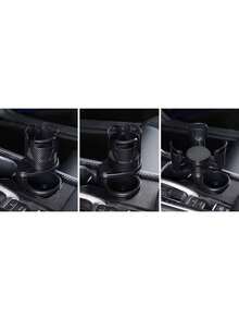 1 Stück multifunktionaler Getränkehalter, doppelstöckiger ausziehbarer drehbarer Getränke- und Instantnudelhalter für das Auto, universelles Autoaccessoire, einstellbarer Getränkeorganizer, platzsparend, geeignet für Kaffee, Wasserflaschen, Dosen, Snacks, unverzichtbar für Roadtrips, Reisen, Familie, Freunde, Feiertage wie Weihnachten, Thanksgiving, Herbst, modische Schlüsselwörter mit hoher Konversion, funktional, vielseitig, einfach zu installieren, modernes Autoinnere, Geschenk für Fahrer, Pendler, Studenten, Büro, Alltagsgebrauch