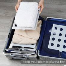 10 Pack T Shirt Organizer Closet Organizer Clothing Trays, Folding Clothes Board Stackable, Shirt Receipt Board Organizer