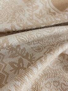 1pc Waterproof Floral Wreath Pattern Tablecloth, Minimalist Nordic Style Decorative Table Cover, Suitable For Home, Kitchen, Coffee Table, TV Cabinet, Holiday Gatherings, Birthdays, Weddings, Hotels, Photography Backdrops, Seasonal Gifts, Multiple Sizes Available - Coffee Brown - View 5