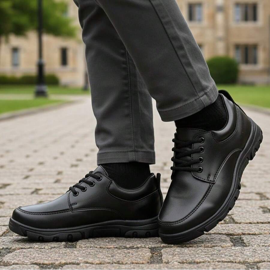 Pakar Zapaterias TRENESITO ZAPATO CASUAL PARA NIÑO COLOR NEGRO - Negro - Ver 1