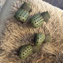 4pcs/Set Fashionable Pet Dog Shoes - Dog Supplies, Breathable, Anti-Dirty, Non-Slip, Elastic, Soft Sole Pet Dog Shoes Suitable For All Seasons To Protect Paws And Keep Dogs Happy, Pet Puppy Care