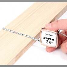 1pc Mini 2M Retractable Tape Measure Keychain, Portable Gift