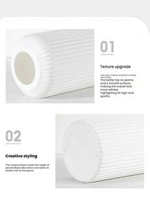 1 Pc Plastic Vase, Living Room Flower Vase Decor, DIY Vase For Floral Arrangement, Artificial Flower Vase, Fresh Flower Vase, Planter For Plant Cultivation, Handmade Vase, Suitable For Bedroom, Wedding, Living Room, Home Desk, European Modern Minimalist Decor Home Decor Room Decor Glass Vase