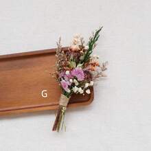 1/2/3/4/6/8/10/12/20 件迷你干花花束、花瓶迷你干花、节日礼物、花瓶布置、婚礼中心装饰、DYI 鲜花、波西米亚风迷你花束 - 彩色 - 查看 58