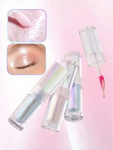Romantic Beauty RMT: Liquid Eyeshadow With Pearl And Shimmer Effect, Brightens Eye Area Skin, Long-Lasting And Smudge-Proof, Lightweight And Easy To Apply, Suitable For Daily And Party Makeup, Mother's Day Gift, Ideal For Mothers, Wives, Sisters, Girlfriends - Highlighter Eyeshadow - 03 - 查看 6