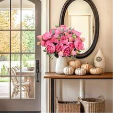 1/3/80 bông hoa giả, hoa mẫu đơn lụa, bó hoa cưới, hoa hồng giả, hoa cẩm tú cầu dùng cho bình hoa cưới, trang trí nhà cửa, phòng ăn, phòng ngủ, phụ kiện tiệc sinh nhật, lễ hội, trang trí sân vườn ngoài trời, trang trí phòng ngủ, nguyên liệu làm vòng hoa DIY, vật liệu trang trí tiệc sinh nhật, phụ kiện trang trí nhà cửa, ngày Valentine, trang trí phòng ngủ, trang trí phòng ngủ. - Màu Hồng Tươi - Xem 9