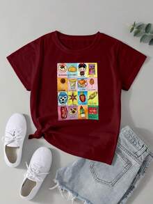 Women T-Shirts - Red - View 1