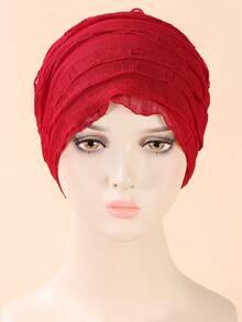 1pc Minimalist Headscarf/Head Wrap, Casual For Daily Life, Indoor And Outdoor Use