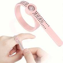 Ring Sizer Measuring Tool, Reusable Finger Size Adjuster For Loose Rings - 隨機顏色-1件 - 查看 8