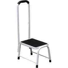 Non-Slip Safety Step Stool Kitchen Bathroom Shower Mobile Assistive Handrail Platform Support - 預設 - 查看 1