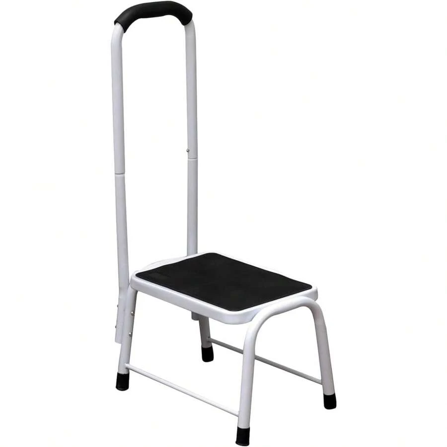 Non-Slip Safety Step Stool Kitchen Bathroom Shower Mobile Assistive Handrail Platform Support - 預設 - 查看 1