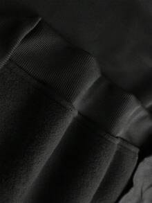 Men's Soccer Graphic Print Hooded Sweatshirt - Bright Pink With Messi Action Design & Number 10 Jersey,  Pocket, Drawstring Hood, Casual Sporty Pullover For Soccer Fans, Machine Washable All-Season Comfort - 黑色 - 查看 5