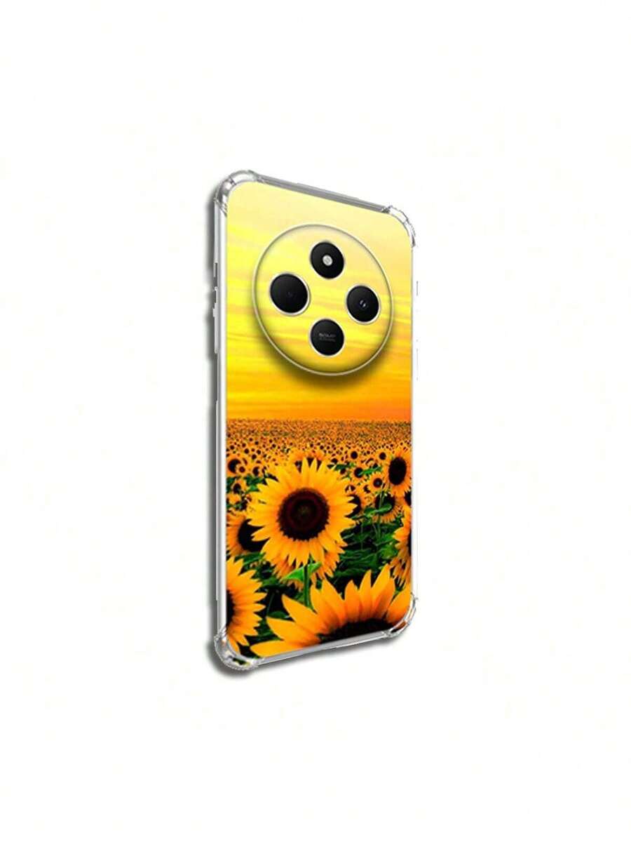 Capa Capinha De Celular Compatível com Redmi Note 14C mi Personalizada Cor:1548 - Rosa ouro - Visão 1