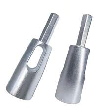 银线、绕线工具、旋钮、扭线套管、六角形手柄旋钮 - 銀色 - 查看 5