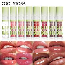 4-Piece Set Of Lip Glossy Lip Oil, Moisturizing And Brightening Lipstick, Autumn And Winter Tone Lipstick - Multicolor - View 5