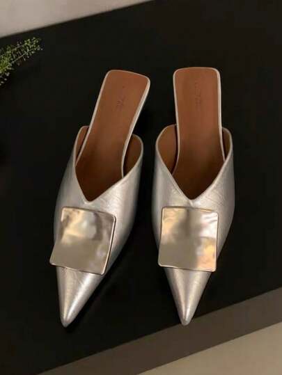 Fall/Winter Women's Fashion Pointed Toe High Heel Pumps,Elegant,Mule,Party