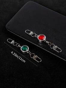Retractable Keychain With Clip Unisex Business Key Chain With Double Rings Can Be Extended To 40CM Suitable For Student ID Card Hospital Nurse Badge Bus Card Holder Y2K - Multicolor - View 7