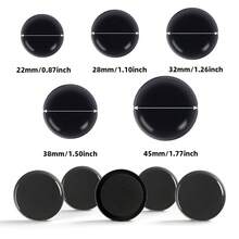 12/24 Pcs Sliding Furniture Slides/Furniture Floor Protectors - Self-Stick Silent Slides For Carpets And Hard Floors - Scratch Resistant Design Slides, Suitable For Sliding Furniture And Appliances(Black)