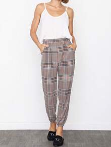 Pantalones de Mujer - Marrón claro - Ver 3